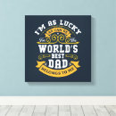 Search for blue and white canvas prints Unique