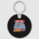 Search for anti racism key rings Hate