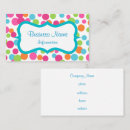 Search for children salon business cards Cosmetologist