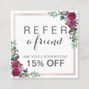 Search for marketing materials Refer a friend