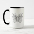 Search for butterfly tattoo mugs Mandala