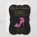 Search for glitter high heel shoes invitations Elegant