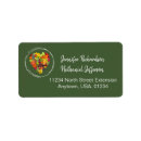 Search for vegetarian return address labels Green