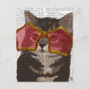 Search for sunglasses postcards Cat
