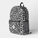 Search for black and white leopard print bags Cute
