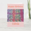 Search for abstract art birthday cards Pretty
