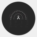 Search for gray ribbon stickers Awareness