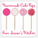 Search for cake pops stickers Pink