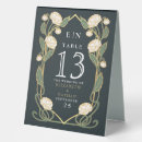 Search for floral wedding tabletop signs Vintage
