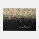 Search for glitter doormats Black