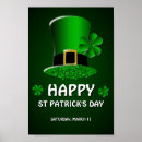 Search for st pattys day clover shamrock posters Patricks
