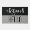 Search for hello goodbye doormats Welcome