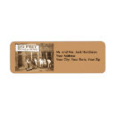 Search for playing cards return address labels Vintage