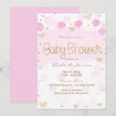 Search for pink polka dot baby shower invitations Watercolor
