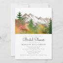 Search for mountain bridal shower invitations Nature