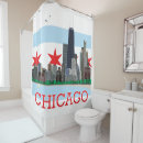 Search for city skyline shower curtains Illustration
