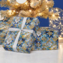 Search for white and gold christmas wrapping paper Poinsettia
