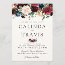 Search for flowery wedding invitations Floral