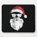 Search for fun faces mouse mats Santa