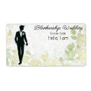 Search for name tag wedding stickers Floral