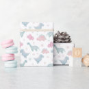 Search for pink dinosaur wrapping paper Cute