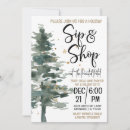 Search for boutique opening invitations Sip and shop