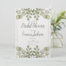 Search for bridal shower save the dates Green