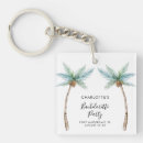 Search for beach wedding favours key rings Watercolor