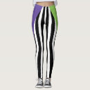 Search for purple and white stripes leggings Halloween