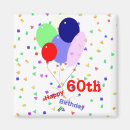 Search for 60th magnets Happy 60th birthday