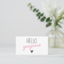 Search for gorgeous business cards Stylish
