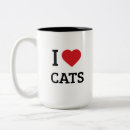 Search for i heart cats mugs Cute cat