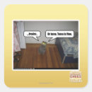 Search for brains square stickers I can has cheezburger