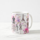 Search for paris style mugs Eiffel tower