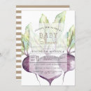 Search for organic baby shower invitations Watercolor