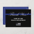 Search for law enforcement thank you cards Thin blue line