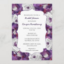 Search for silver bridal shower invitations Grey