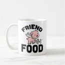 Search for friends not food mugs Vegetarian
