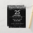 Search for 25th anniversary wedding save the dates Elegant