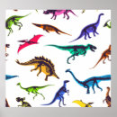 Search for dinosaur illustration posters Fossil