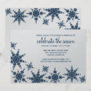 Search for polka dot christmas invitations Blue