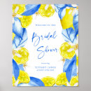 Search for lemon bridal shower welcome signs Floral