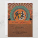 Search for rock and roll wedding invitations Retro