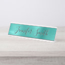 Search for modern name plates Metallic