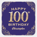Search for one hundredth birthday stickers One hundred years old