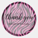 Search for pink zebra stickers Elegant