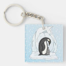 Search for cuddling a key rings Penguin