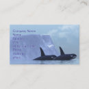Search for orca business cards Ocean