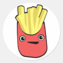 Search for french fry stickers Kawaii