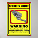 Search for security camera posters Protection